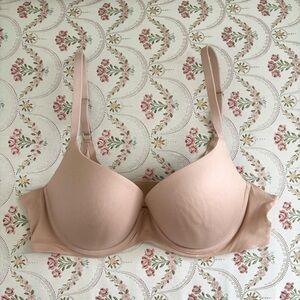 Aerie Nude Beige Real Good Sunnie Full Coverage Lightly Lined Bra Size 36C